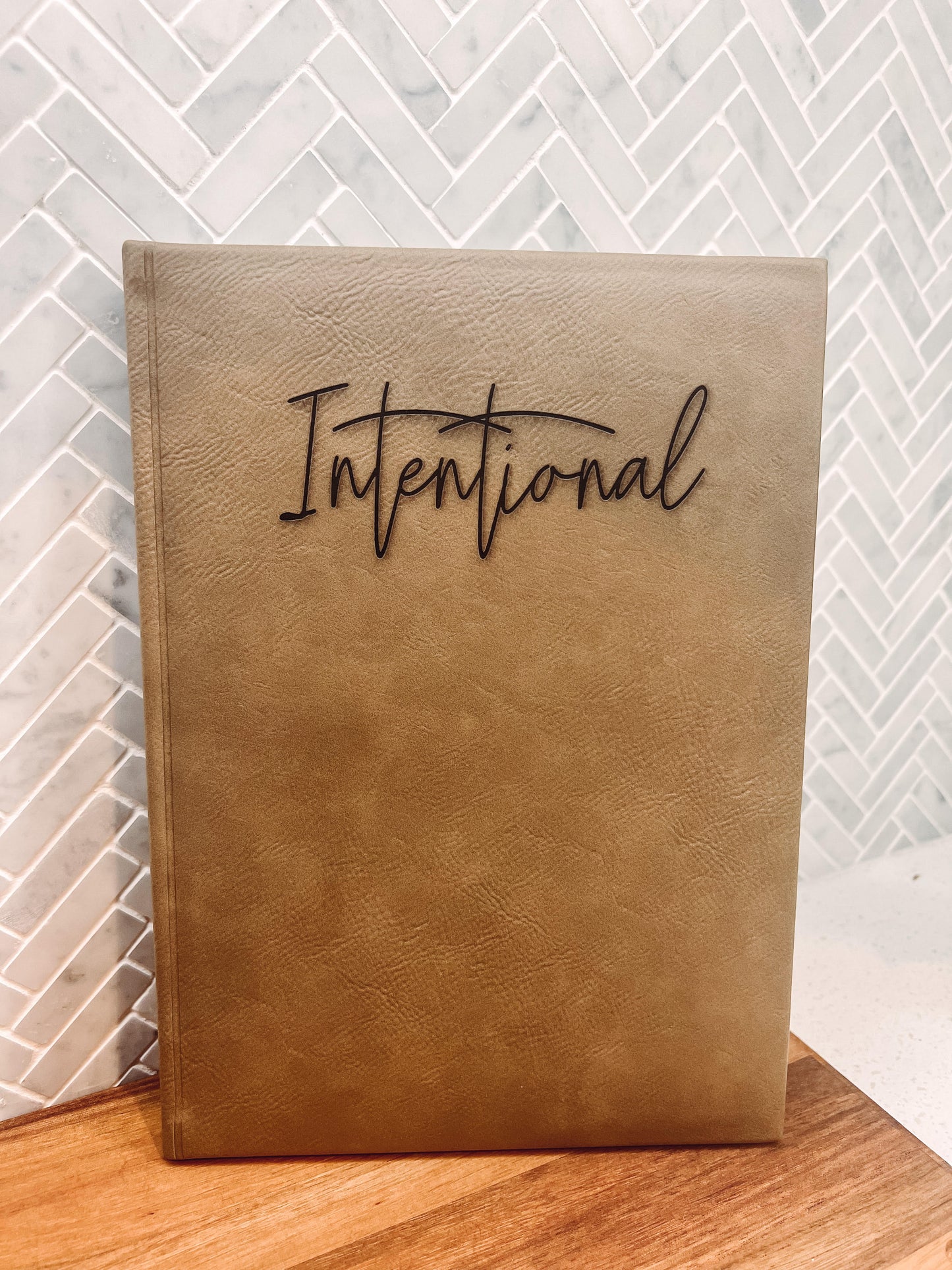 Customized Journal (Light Brown)