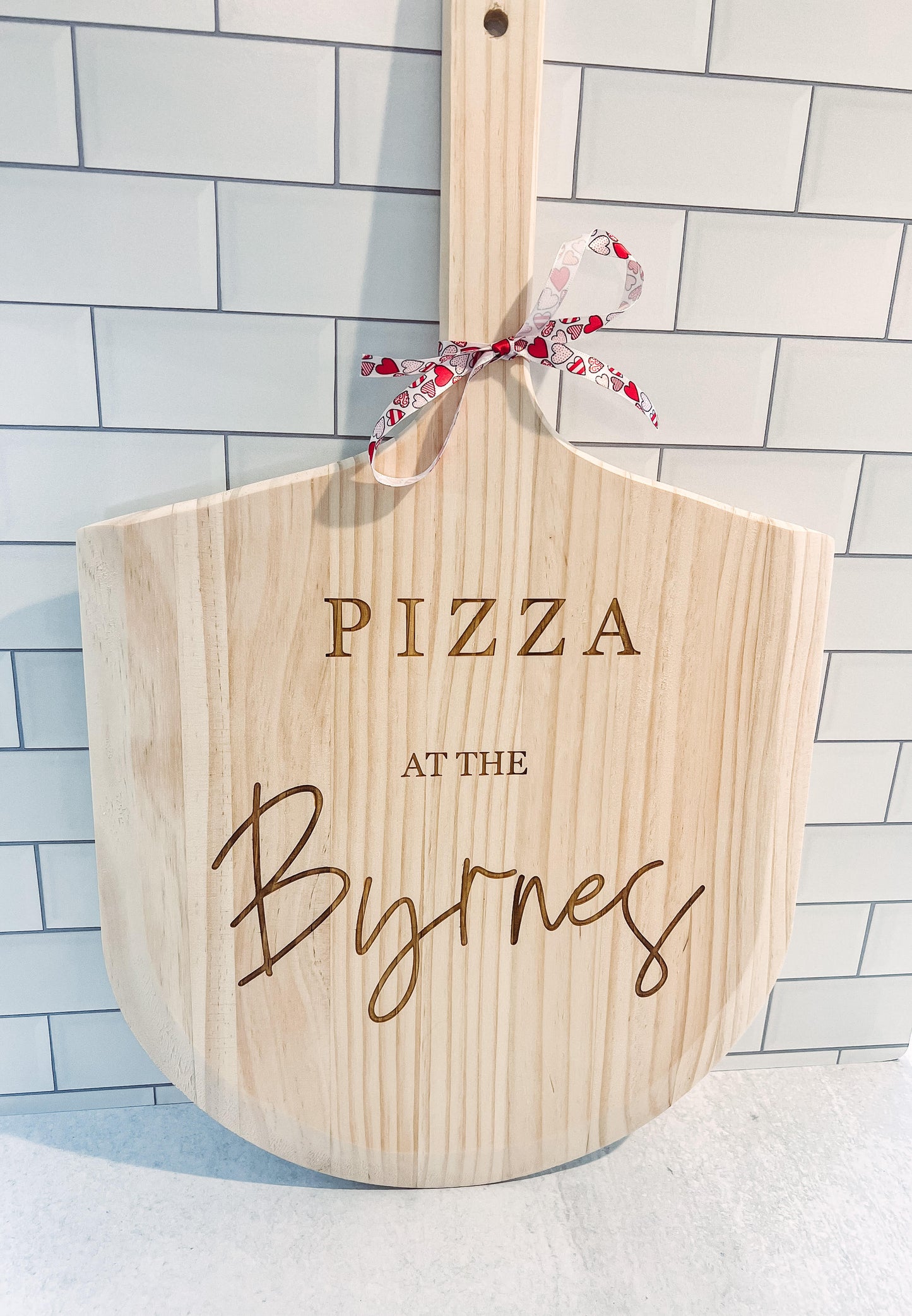 Custom Engraved Pizza Peel